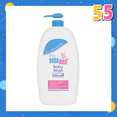 SEBAMED Baby Wash Extra Soft (Safeguard Against Irritation) 1000ml