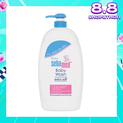 SEBAMED Baby Wash Extra Soft (Safeguard Against Irritation) 1000ml