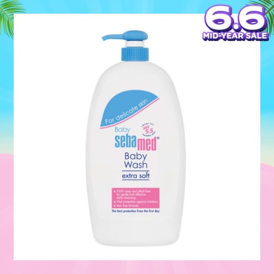SEBAMED Baby Wash Extra Soft (Safeguard Against Irritation) 1000ml