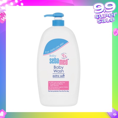 SEBAMED Baby Wash Extra Soft (Safeguard Against Irritation) 1000ml