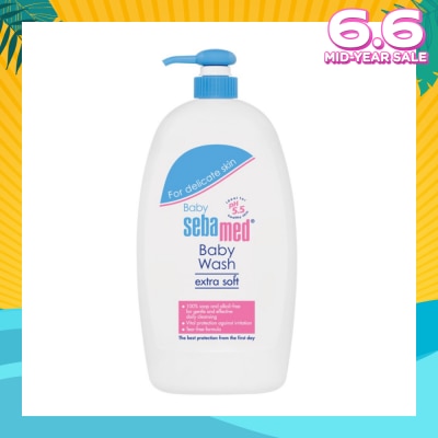 SEBAMED Baby Wash Extra Soft (Safeguard Against Irritation) 1000ml
