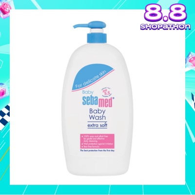 SEBAMED Baby Wash Extra Soft (Safeguard Against Irritation) 1000ml