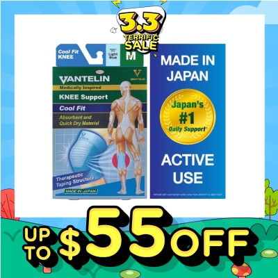 VANTELIN Medically Inspired Knee Support Cool Blue Fit Size M 1s