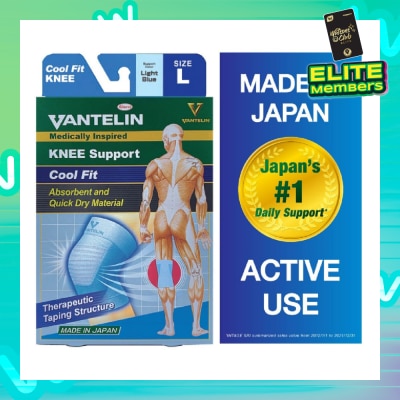VANTELIN Vantelin Knee Support Cool Fit Blue L