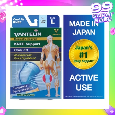 VANTELIN Vantelin Knee Support Cool Fit Blue L
