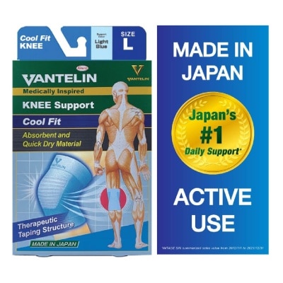 VANTELIN Vantelin Knee Support Cool Fit Blue L