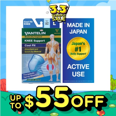 VANTELIN Vantelin Knee Support Cool Fit Blue L