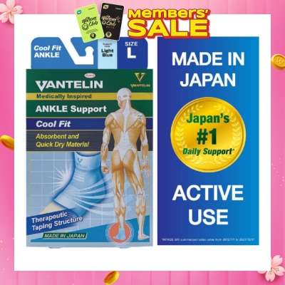 VANTELIN Vantelin Ankle Support Cool Fit Blue L