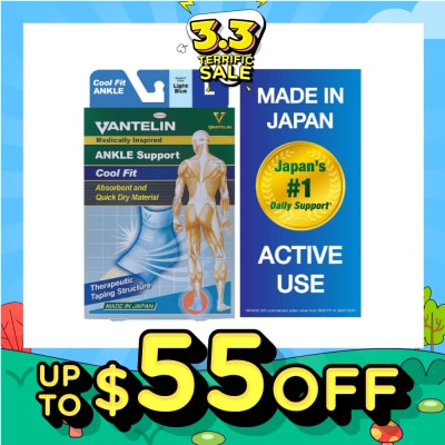 VANTELIN Vantelin Ankle Support Cool Fit Blue L
