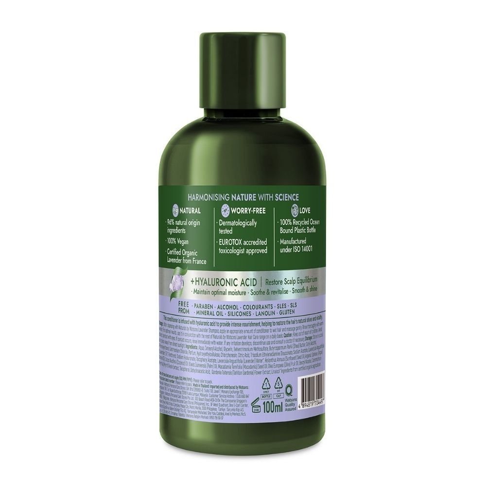 Lavender + Hyaluronic Acid Balancing Conditioner (For Frizzy & Dull Hair) 100ml