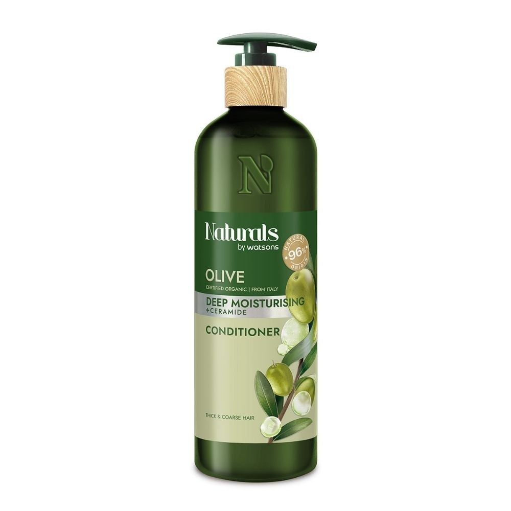 Olive + Ceramide Deep Moisturising Conditioner (For Thick & Coarse Hair) 490ml