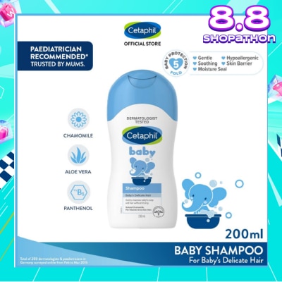 CETAPHIL BABY Baby Shampoo With Natural Camomile 200ml