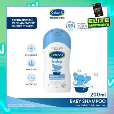 CETAPHIL BABY Baby Shampoo With Natural Camomile 200ml
