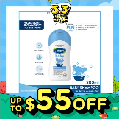 CETAPHIL BABY Baby Shampoo With Natural Camomile 200ml