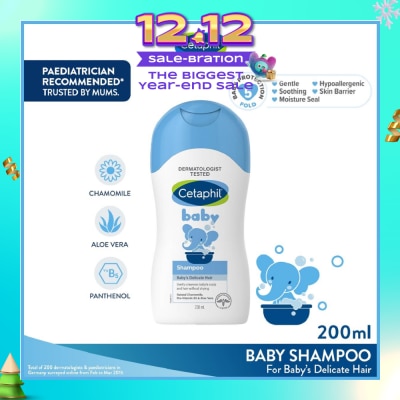 CETAPHIL BABY Baby Shampoo With Natural Camomile 200ml