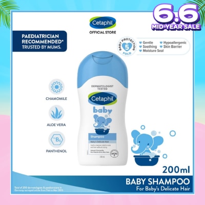 CETAPHIL BABY Baby Shampoo With Natural Camomile 200ml