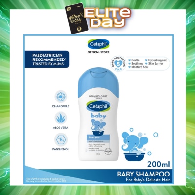 CETAPHIL BABY - Baby Shampoo With Natural Camomile 200ml