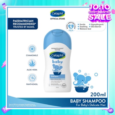 CETAPHIL BABY Baby Shampoo With Natural Camomile 200ml