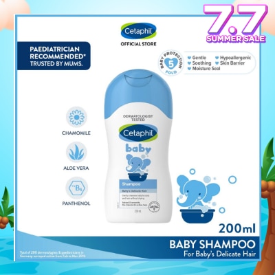 CETAPHIL BABY Baby Shampoo With Natural Camomile 200ml