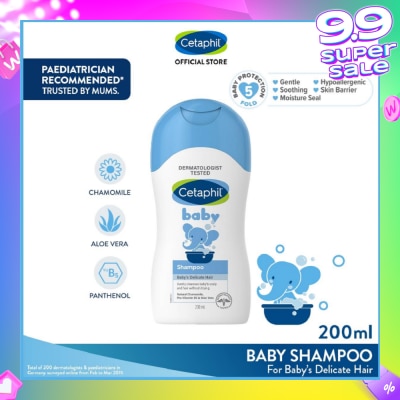 CETAPHIL BABY Baby Shampoo With Natural Camomile 200ml