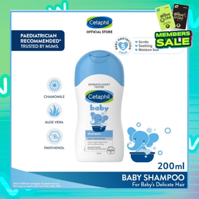 CETAPHIL BABY Baby Shampoo With Natural Camomile 200ml