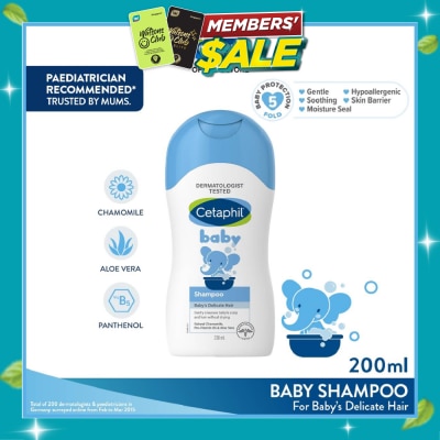 CETAPHIL BABY Baby Shampoo With Natural Camomile 200ml image