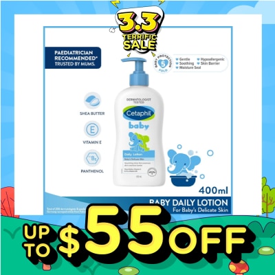 CETAPHIL BABY Baby Daily Lotion With Shea Butter 400ml