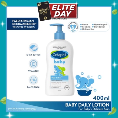 CETAPHIL BABY Baby Daily Lotion With Shea Butter 400ml image