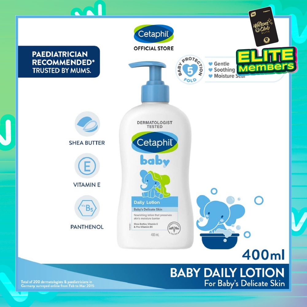 Baby Daily Lotion With Shea Butter 400ml