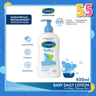 CETAPHIL BABY Baby Daily Lotion With Shea Butter 400ml
