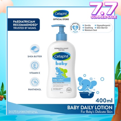 CETAPHIL BABY Baby Daily Lotion With Shea Butter 400ml