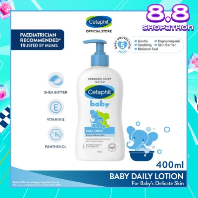 CETAPHIL BABY Baby Daily Lotion With Shea Butter 400ml