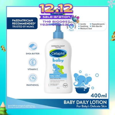 CETAPHIL BABY Baby Daily Lotion With Shea Butter 400ml