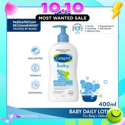 CETAPHIL BABY Baby Daily Lotion With Shea Butter 400ml image