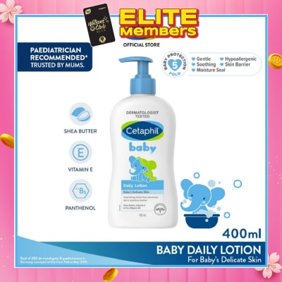 CETAPHIL BABY Baby Daily Lotion With Shea Butter 400ml
