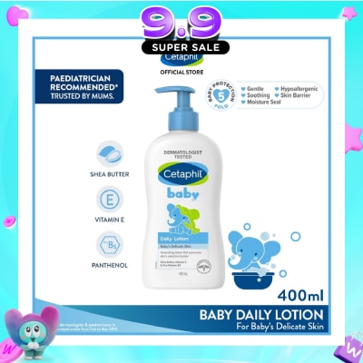 CETAPHIL BABY - Baby Daily Lotion With Shea Butter 400ml image