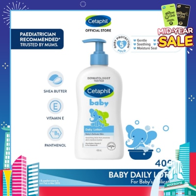 CETAPHIL BABY Baby Daily Lotion With Shea Butter 400ml