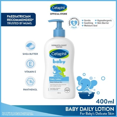 CETAPHIL BABY Baby Daily Lotion With Shea Butter 400ml