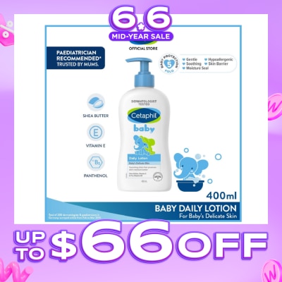 CETAPHIL BABY - Baby Daily Lotion With Shea Butter 400ml