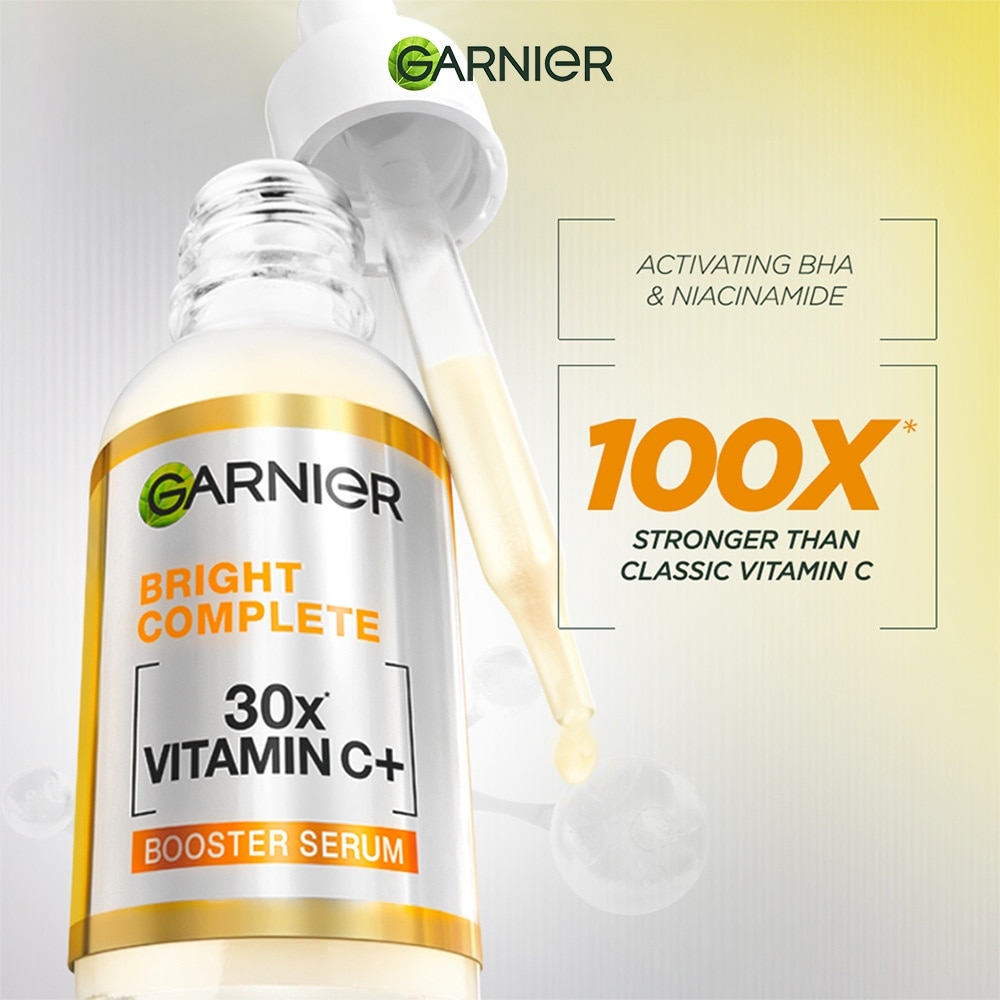 Bright Complete Vitamin C Booster Serum (Brightening + Fade Dark Spots) 30ml