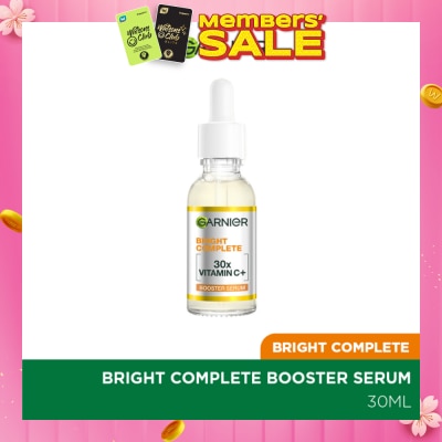 GARNIER Bright Complete Vitamin C Booster Serum (Brightening + Fade Dark Spots) 30ml