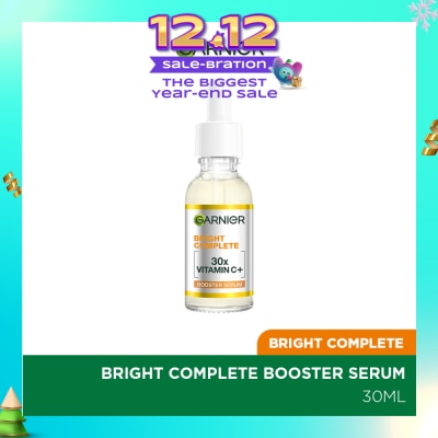 GARNIER Bright Complete Vitamin C Booster Serum (Brightening + Fade Dark Spots) 30ml