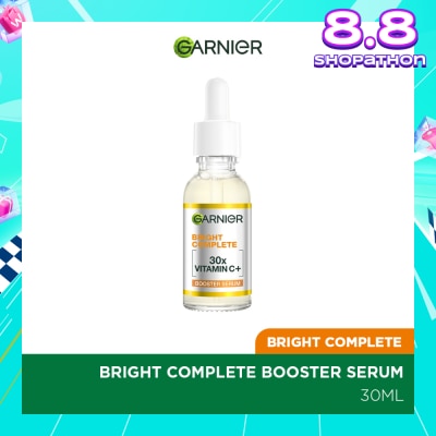 GARNIER Bright Complete Vitamin C Booster Serum (Brightening + Fade Dark Spots) 30ml