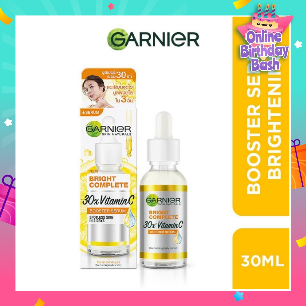 Bright Complete Vitamin C Booster Serum (Brightening + Fade Dark Spots) 30ml