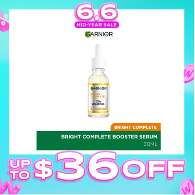GARNIER - Bright Complete Vitamin C Booster Serum (Brightening + Fade Dark Spots) 30ml