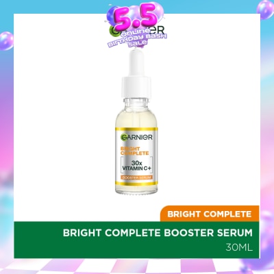 GARNIER - Bright Complete Vitamin C Booster Serum (Brightening + Fade Dark Spots) 30ml