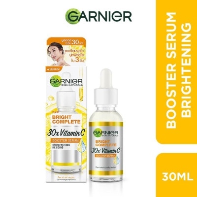 GARNIER Bright Complete Vitamin C Booster Serum (Brightening + Fade Dark Spots) 30ml