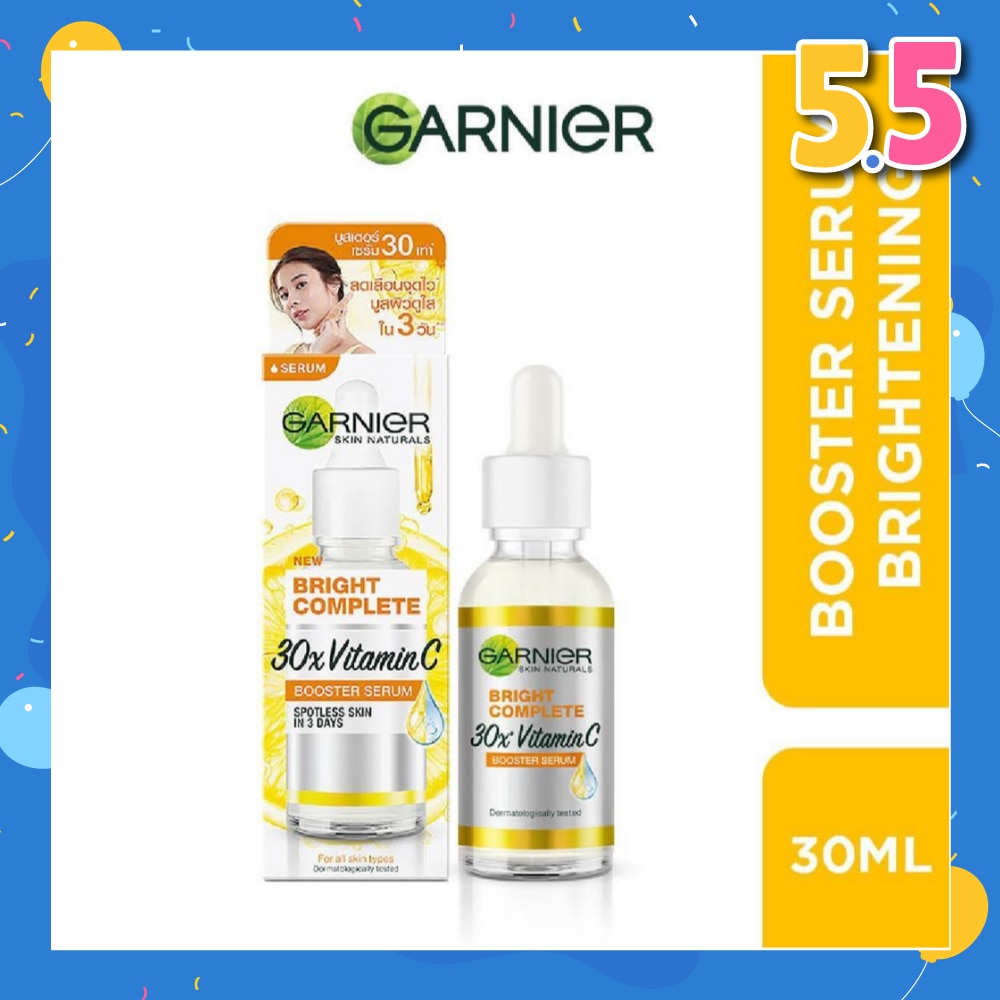 Bright Complete Vitamin C Booster Serum (Brightening + Fade Dark Spots) 30ml