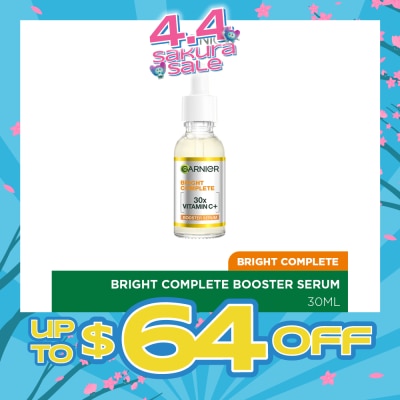 GARNIER - Bright Complete Vitamin C Booster Serum (Brightening + Fade Dark Spots) 30ml