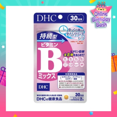DHC Sustained Release Vitamin B Mix Tablets 60s